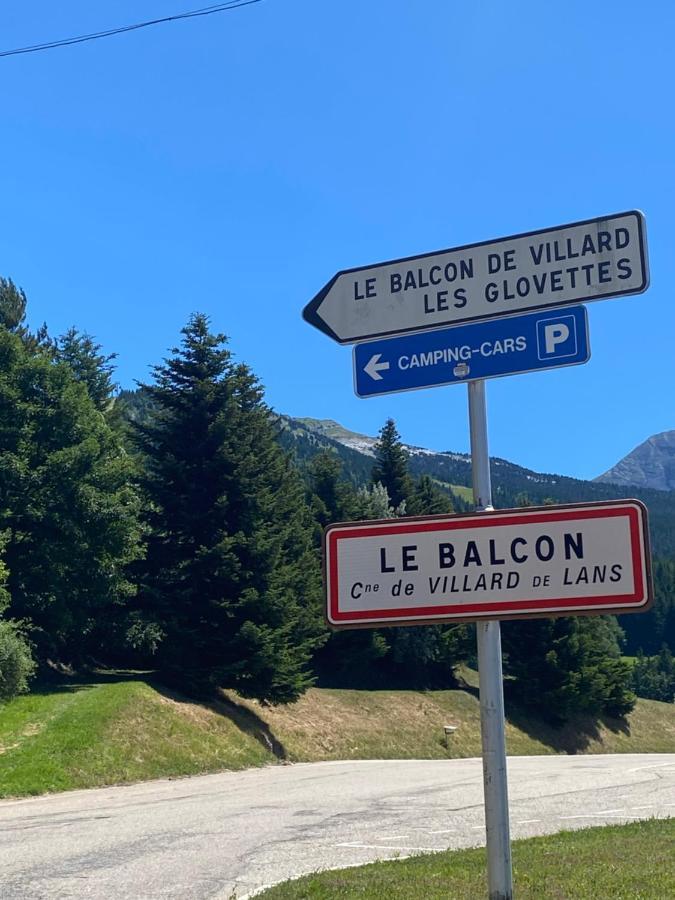 Cretes Du Vercors Vue Magnifique Villard-de-Lans Exterior foto